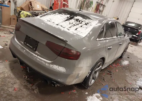 2015 Audi S4 3.0T Premium Plus from USA, damaged, VIN WAUBGAFL4FA007058